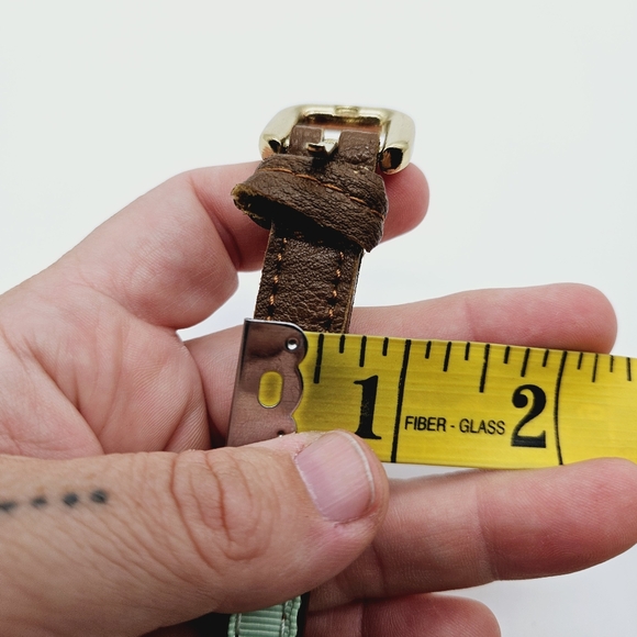 ATTITUDE by JAY MANUEL | light/ baby blue thin belt S - Picture 5 of 6